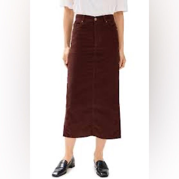 Eddie Bauer Corduroy Long Fall / Winter Skirt, Size 14, EUC - Picture 1 of 6